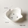 Sauce Ceramic Embossed Cartoon Snack Dish For Dipping