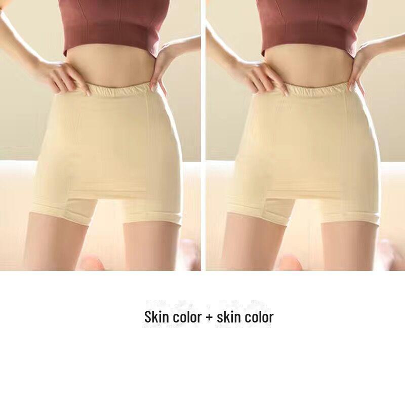 Women's Ice Silk Seamless Anti-Exposure Summer Shorts - Lightweight, Wear Outside, Safety Shorts for JK Skirt