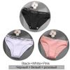 FINETOO 3Pcs/Set Women's Underwear Cotton Panties Sexy Knickers Female Underpants Solid Color Briefs Intimates Women Lingerie M-2XL