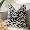 Роскошный чехол для подушки с тигровым узором, высококачественный чехол для подушки из бархата с леопардовым принтом, декоративная наволочка для гостиной