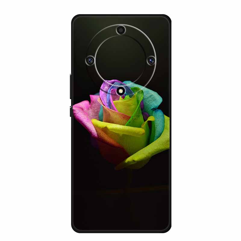 Чехол для Honor X9a 5G RMO-NX1 HonorX9a Мягкий ТПУ Силиконовый Расписной Кот Чехол для Телефона для Huawei Honor X9A Бампер Чехол X 9A X9 A Сумка