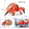 Oenux Ocean Starfish Sea Anemone Coral Jellyfish Squid Shrimp Crab Shark Animals Model Action Figures PVC Miniature Kid Toy Gift