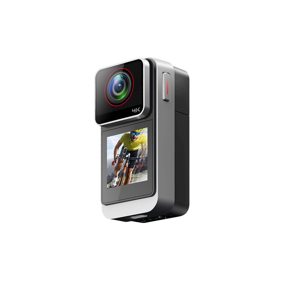 4K HD Waterproof Sports Camera with Anti-Shake, Chest & Head Mounts for Motorcycle & Diving