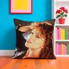 Mmariah Carey Singer Pillow Case Cushion Cover Soft  EasyWash Pillow Case  Versatile For Couch Bed Travel And Office