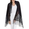 Shawls and Wraps for Formal Evening Dresses, Scarfs for Women, Soft Mesh Fringe Wraps for Party Dresses, Lace Fringe Shawl Accessories
