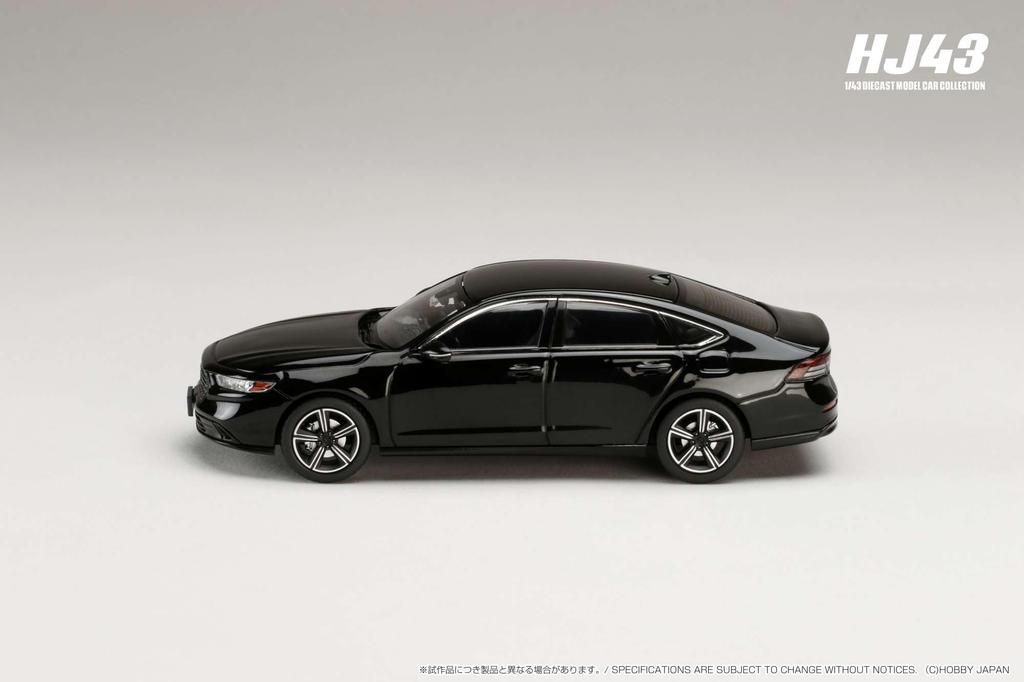 HJ43 Honda Accord Crystal Black Pearl Finished Product 1/43