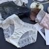 Ladies Spring and Summer Lace Deep V Senior Sense Ice Silk Lace Underwear