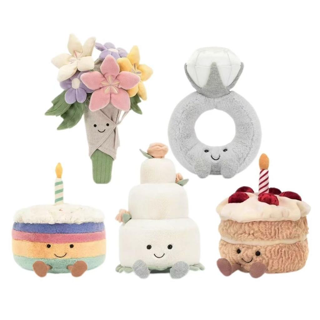 Гель забавный бриллиант кукла рука букет кукла свадебное украшение кукла предложение руки и сердца симуляция бриллиантового кольца сувенир