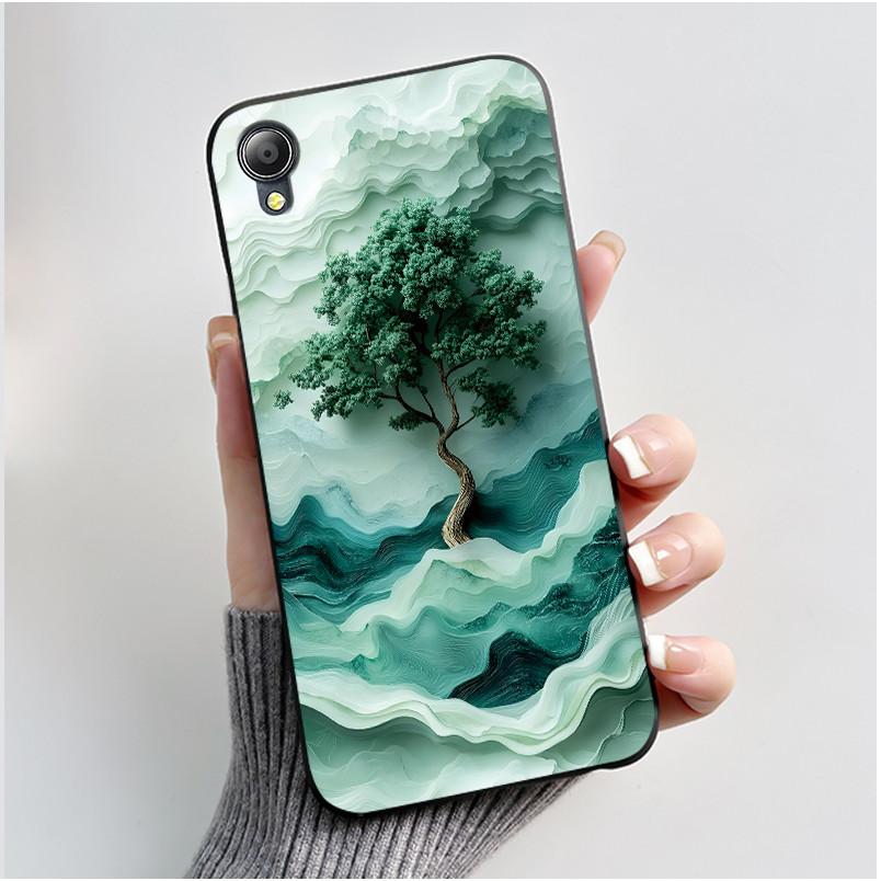 For Asus ZenFone Live (L1) ZA550KL Case Capa Cute Cartoon Printing Shell Coque Protective Cover Soft Silicone Black Phone Casing