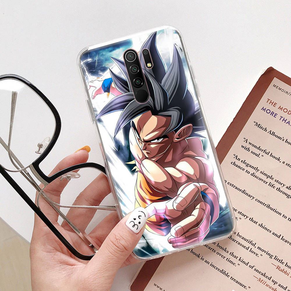 Чехол DT36 Dragon Ball для Samsung A04 A14 A23 A34 A54 M23 M33 M52 M53 Realme 10 9 C30S C35 C55 VIVO Y02S Y21 Y33S Y51 X80 Pro Прозрачная крышка