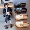 Girls' British Style Leather Shoes Children's Fashion Single Shoes Student Soft Leather Loafers