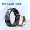 QRING R08 Smart Ring: Waterproof with Blood Oxygen, Sleep, Heart Rate Monitoring, Message Alerts, Gesture Control.