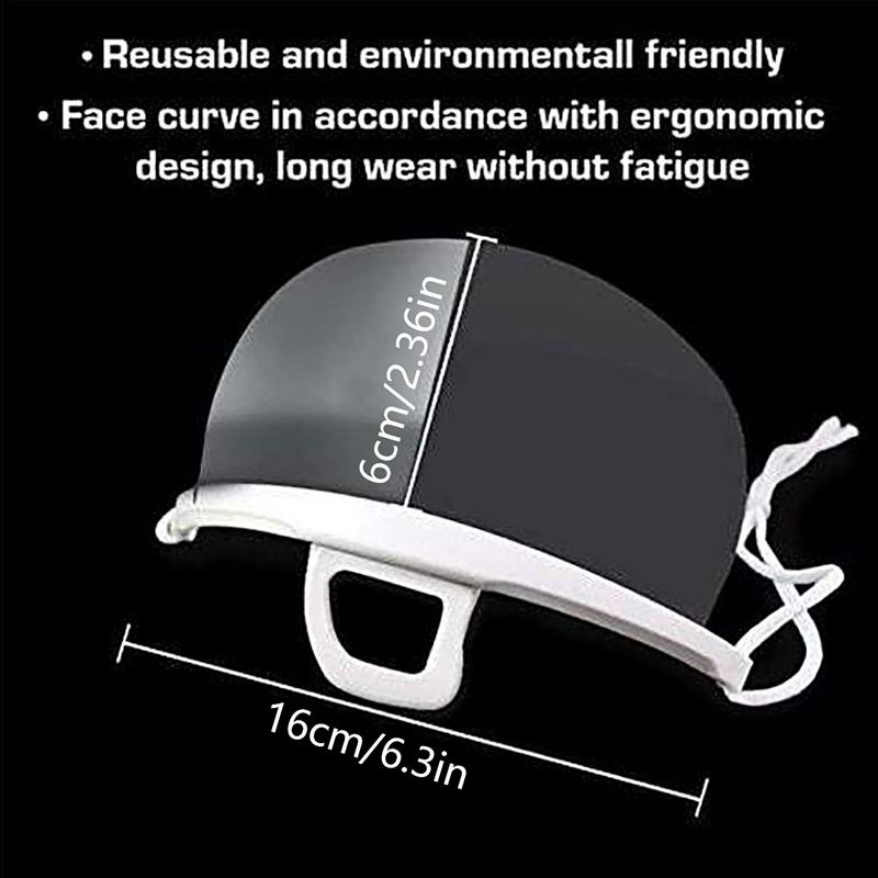 5 шт./партия прозрачные маски, постоянная противотуманная маска для шеф-повара и официанта в отеле