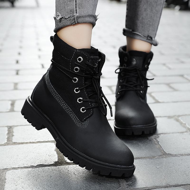 Мужские спилковые кожаные осенне-зимние теплые плюшевые кроссовки, женские зимние ботильоны, обувь для пустыни, рабочие оксфорды в стиле ретро