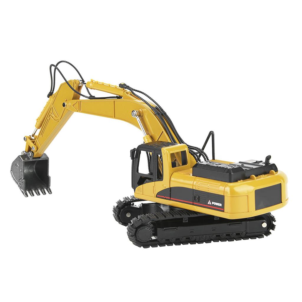 1:50 Alloy Excavator Model Engineering Construction High Simulation Car Vehicle Toy