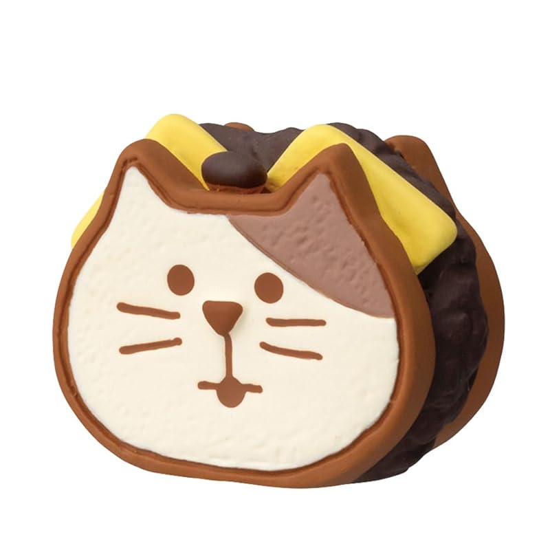 Decore Corporation concombre Кот хлеб сэндвич Масло Размер: приблизительно. W2.6 D1.6 H2.2 ZCB-47328