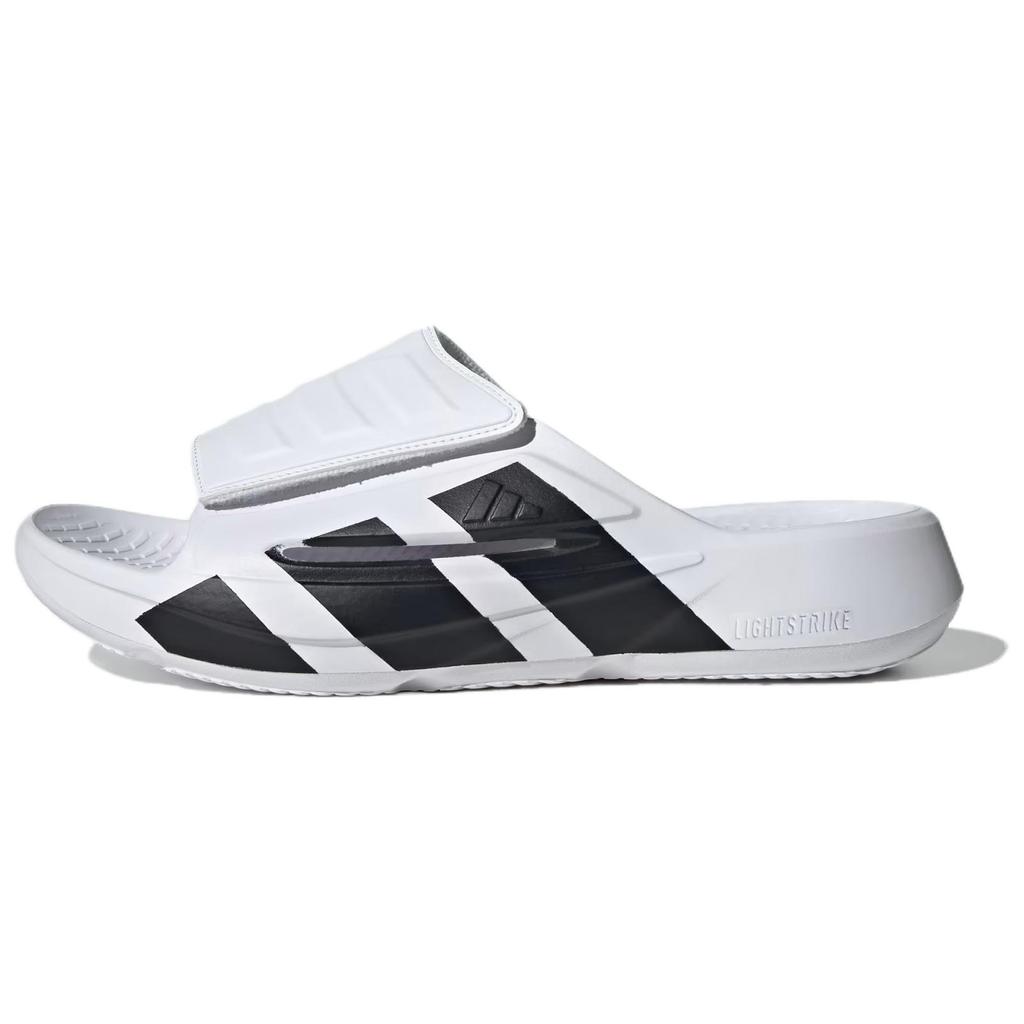 adidas Шлепанцы Lightblaze Азиатский размер 'Белый Черный' Мужские JS3584
