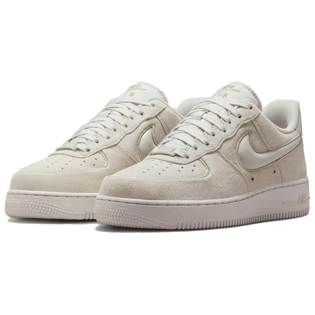 Nike Кеды Air Force 1 с низким верхом для скейтбординга, женские бежевые кроссовки HV4406-001