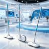 Handheld Wireless Mop Rotating Automatic Mop Labor-saving Handheld Floor Mop  Apartment Use