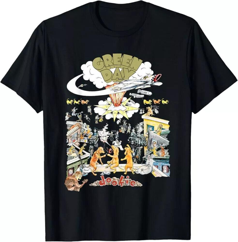 Green Day Dookie Scene T-Shirt Tops Tee Size S-4XL