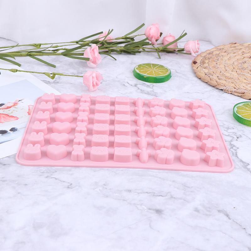 Миниатюрная форма для конфет Фрукты Животные Силиконовая форма для конфет Жевательная форма Сахарное искусство