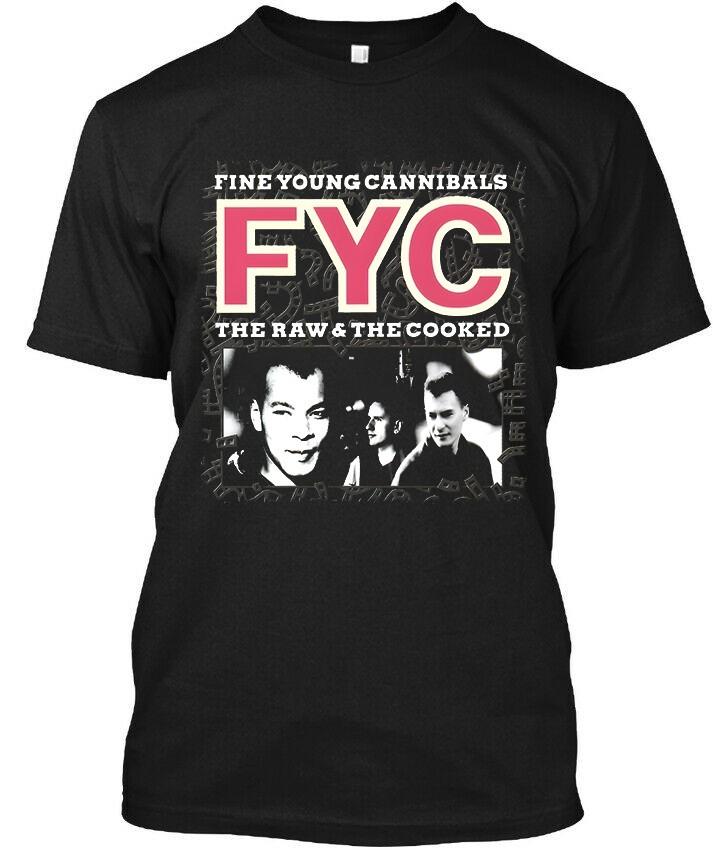 Limited New Fine Young Cannibals The Raw & the Cooked English Logo T-SHIRT S-4XL
