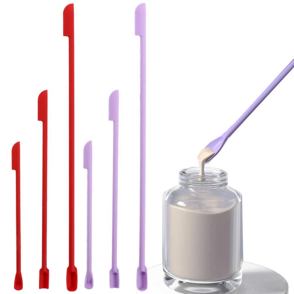 Kitchen Accessories Cosmetic Silicone Spatula Deep Bottle Scraper Makeup Brushes Cosmetics Spoon