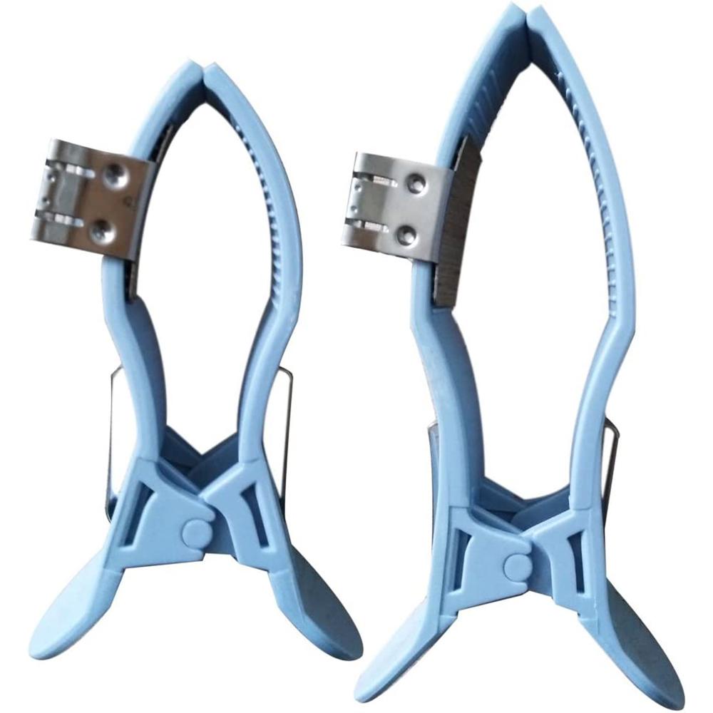 Универсальный зажим для конечностей ЭКГ, металлические электроды, провода для проводов кабеля ЭКГ, зажим для ЭКГ, многоразовый зажим для электрода, размер для взрослых, идеально подходит для 3,0 Din/4,0 банан(4 шт / комплект)