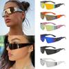 Fashionable Punk Sports Goggles New Cycling Sports Steampunk Sunglasses Women  Punk Designer Sun Glasses Uv400 Eyewear
