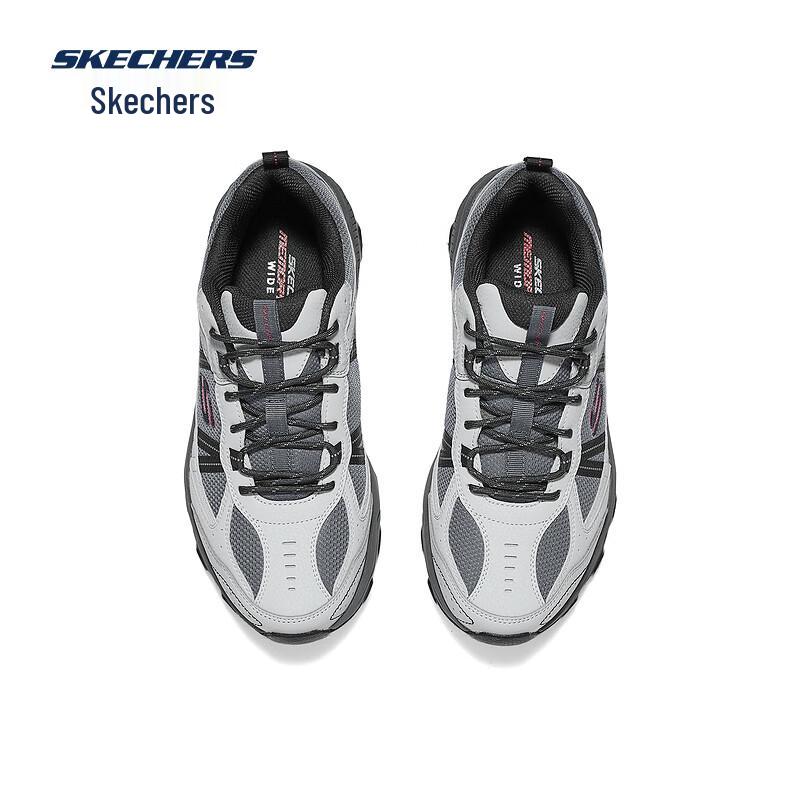Skechers Мужская повседневная уличная обувь широкой посадки 237527W