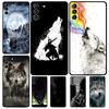 Wolf Case For Samsung Galaxy S23 Ultra S22 S21 S20 FE Note 20 Ultra S8 S9 S10 Note 10 Plus Cover
