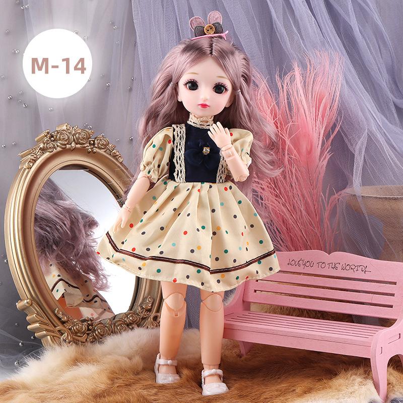 30 см кукла Лори девочка симуляция принцесса игрушка 23 шарнира 6 точек BJD кукла наряд подарок на день рождения