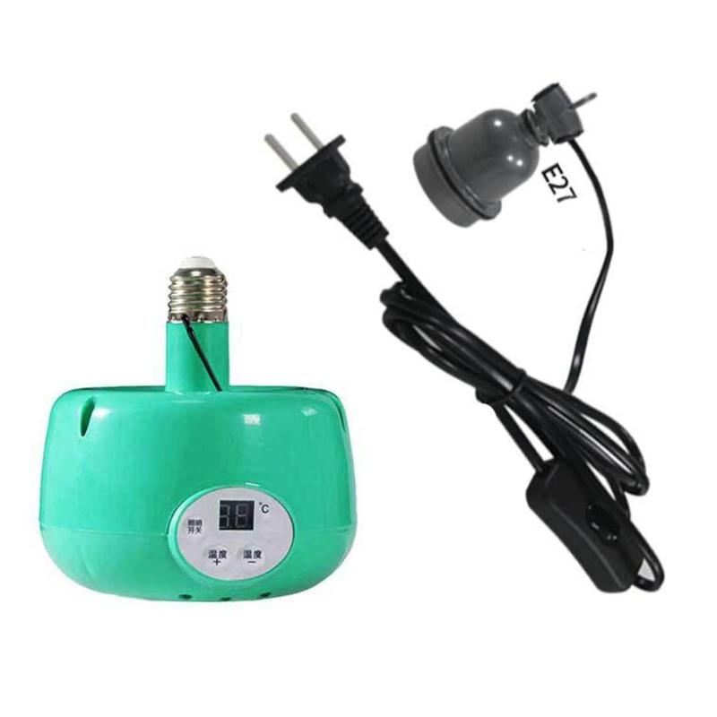 Энергоэффективная лампа для обогрева домашних животных, теплый светодиодный обогреватель для дома и фермы, изготовлен из термостойкого пластика