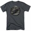Battlestar Galactica Raptor Squadron Sci Fi Tv Tee Charcoal Unisex T-Shirt