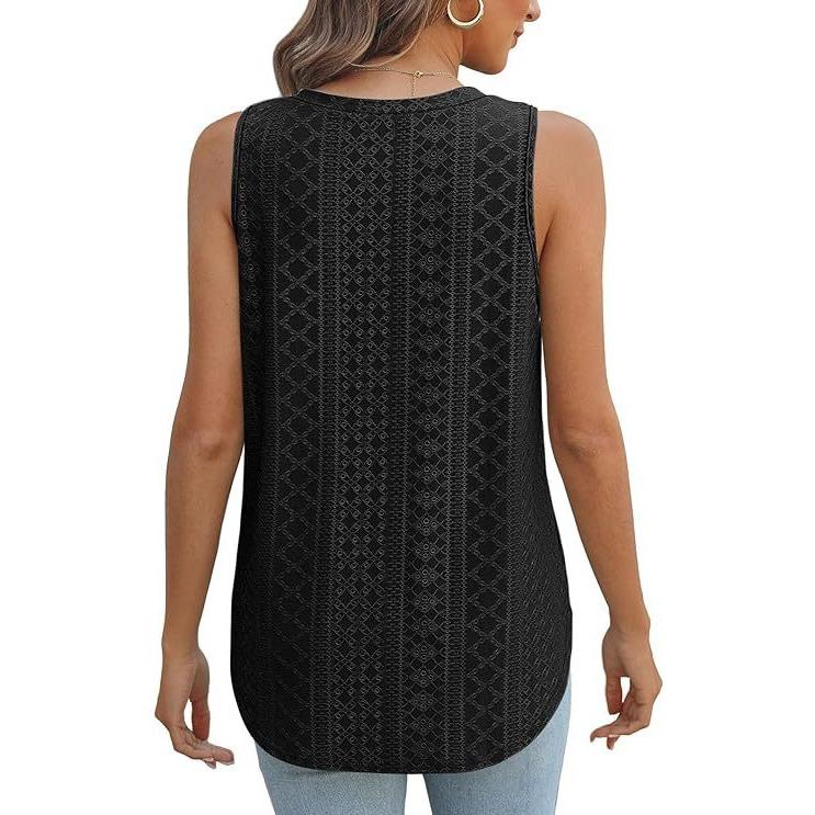 BITCED Весенне-летняя женская однотонная футболка с v-образным вырезом и разрезом, женский жилет