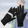 Детские перчатки Осенью и Зимой Добавьте Бархат для Тепла и Светоотражающие Перчатки для Учеников Начальной Школы Спорт Езда Нескользящие Детские Колеса