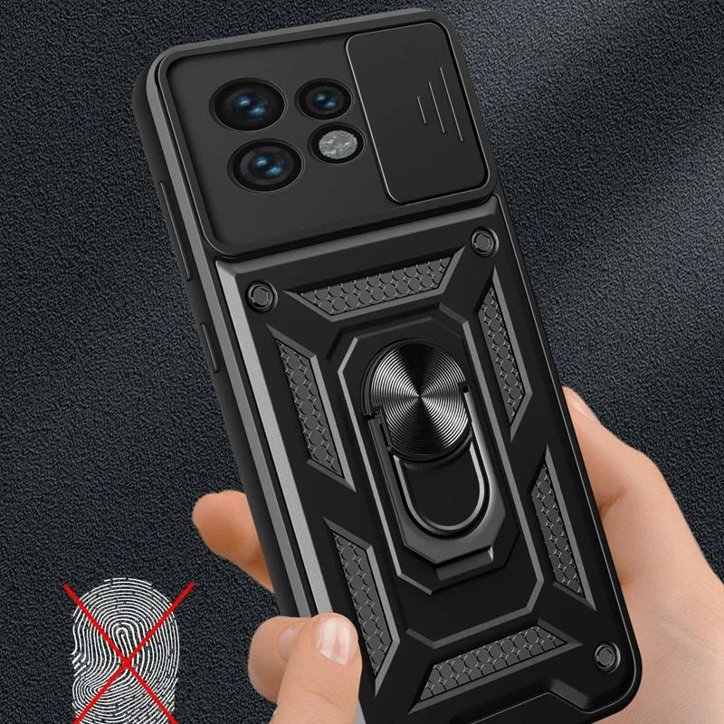 Armor Case For Motorola Moto Edge 40 Neo 30 Pro Fusion Ultra Plus 2023 Cover Lens Protection Ring Magnetic Holder Coque