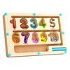 Tracing Number Maze Counting Board Magnetic Counting & Color Sorting Game Educational Wood Maze Toy for Children