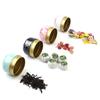 Party Portable Mini Small Round Storage Box Tea Cans Containers Packaging Box Tin Plate Canister