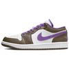 Мужские кроссовки Air 1 Low Palomino коричнево-белые Wild-Berry 553558-215