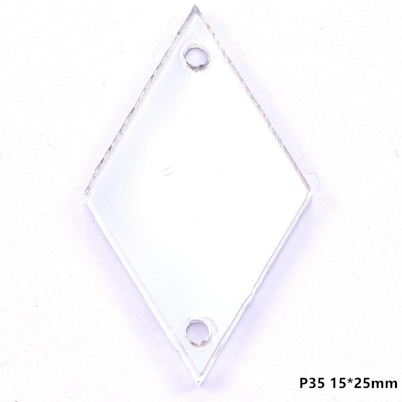 Акриловая ручная шовная дрель, зеркало специальной формы с плоским дном, сделай сам, украшение одежды, ювелирные изделия, зеркальные аксессуары, шовная дрель