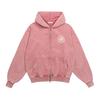 Noscouleurs Ethinic Stud Zip Hoodie Pink