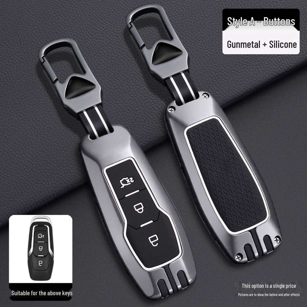Чехол для ключа Ford для Edge, Mondeo, Focus, Explorer, Fiesta, Taurus