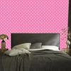 Hearts Wallpaper Powder Pink and White 50x1000