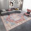 Red Persian Bedroom Carpet Bath mat Carpets for Living Room Decoration Home Boho rugs Washable Area Rug Antiskid Floor Mats