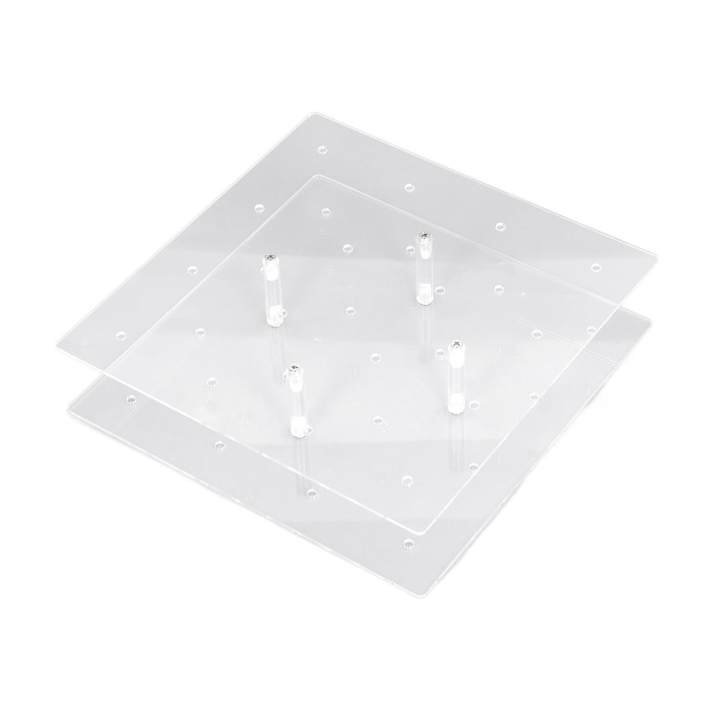 Подставка для леденцов на 20 отверстий, прозрачный акриловый двухъярусный стенд для кейк-попсов для свадьбы