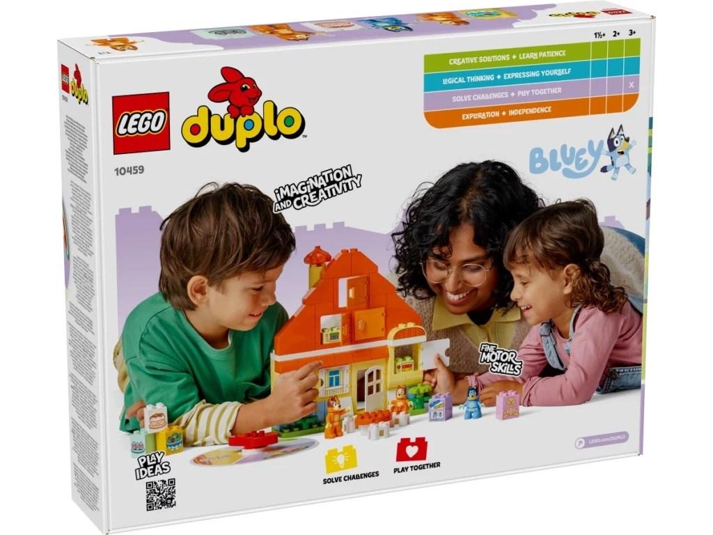 Lego Duplo Bluey 10459 - Blue'S Family Home With Memory Game
