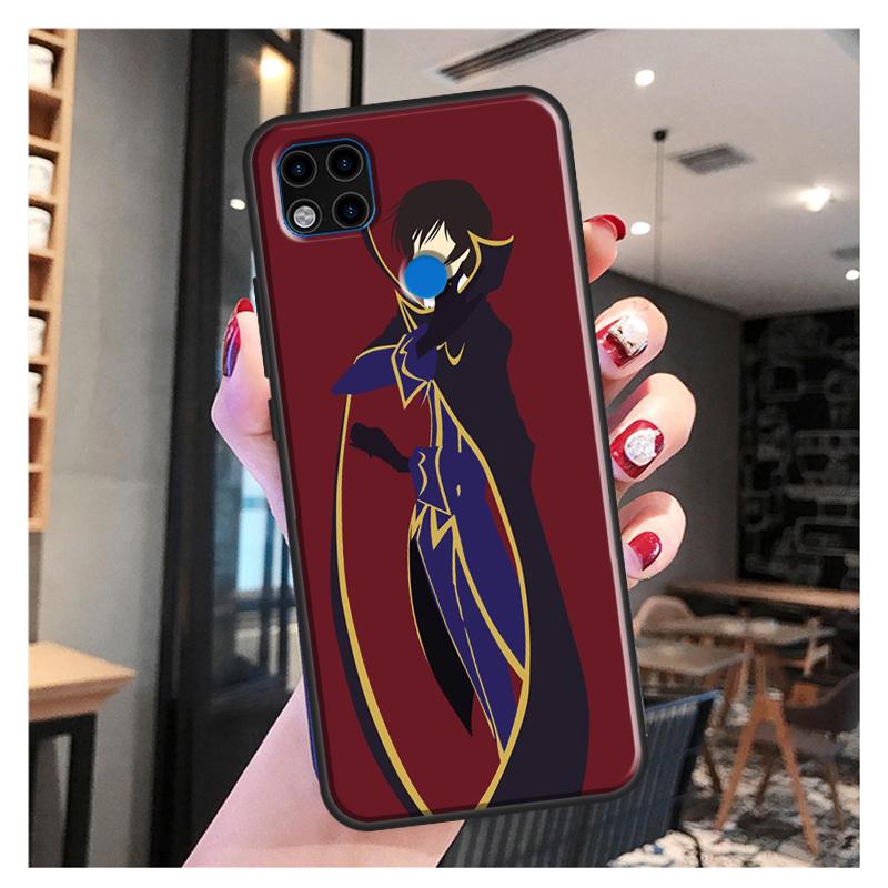 Чехол Lelouch Code Geass для Xiaomi Redmi Note 10 Pro Note 9 Pro Note 11 Pro 8T 9S 10S 10 9A 9T 9C