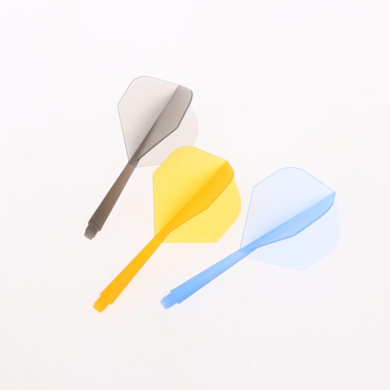 75% Transparent 2BA Darts 3Pcs Anti-Drop L-Shape Flight Lightweight Portable Darts for Friends Gathering Indoor Game
