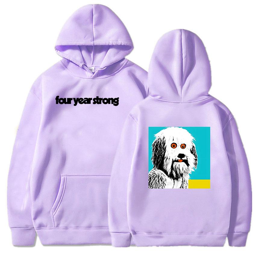 Уличная одежда в стиле хип-хоп, четырехлетняя прочная толстовка с капюшоном, повседневная, для мужчин и женщин, с капюшоном, с изображением собак, кавайных персонажей из мультфильмов, с принтом судадераса